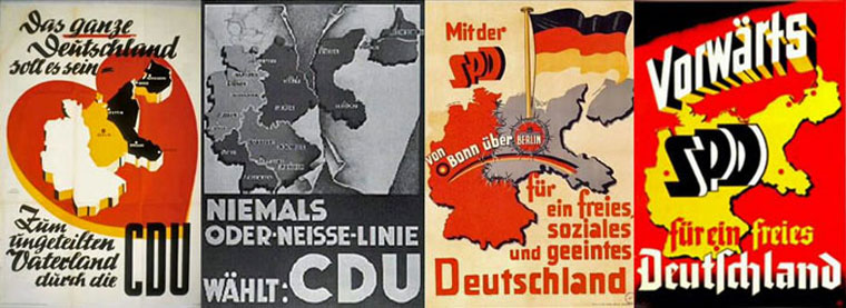 SPD und CDU forderten das Deutsche Reich!